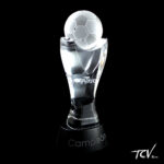 Trofeo de futbol de cristal - Imagen 2