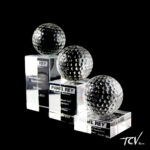 Pelota de golf en cristal de panel rey - Imagen 3