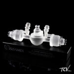 Réplica  en cristal transparente