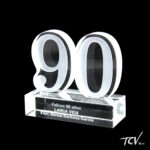 Silueta de cristal grabado - Imagen 2