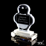 Sil. Pingüino b.cristalina